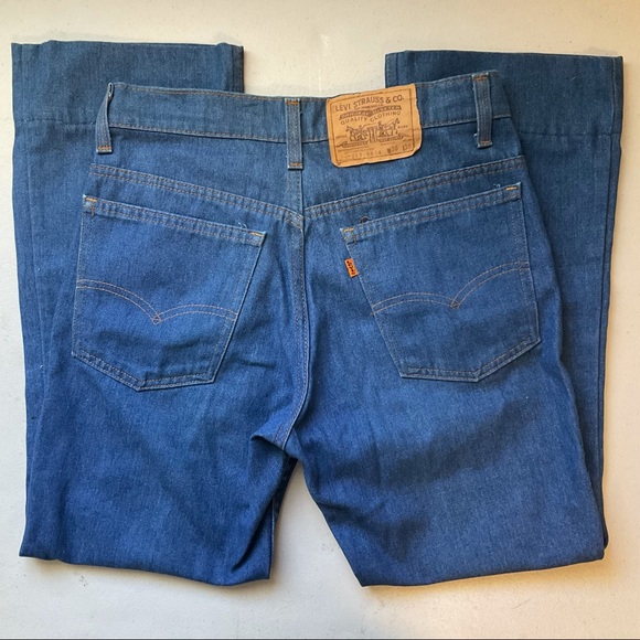Levi's Vintage 517 Orange Tab Boot Cut Jeans 30”x30” - Picture 12 of 15